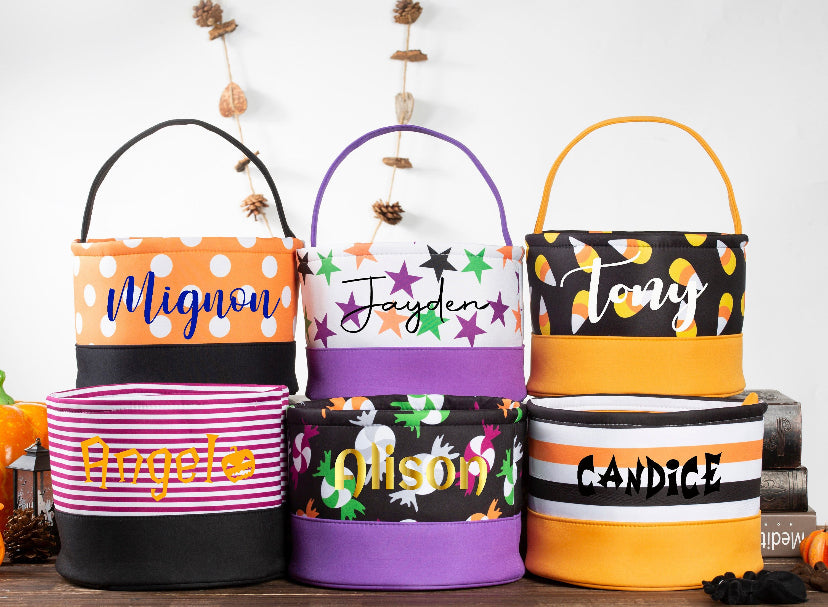Halloween Candy Buckets