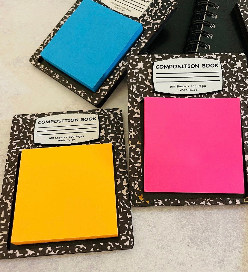 Composition Sticky Note Holder