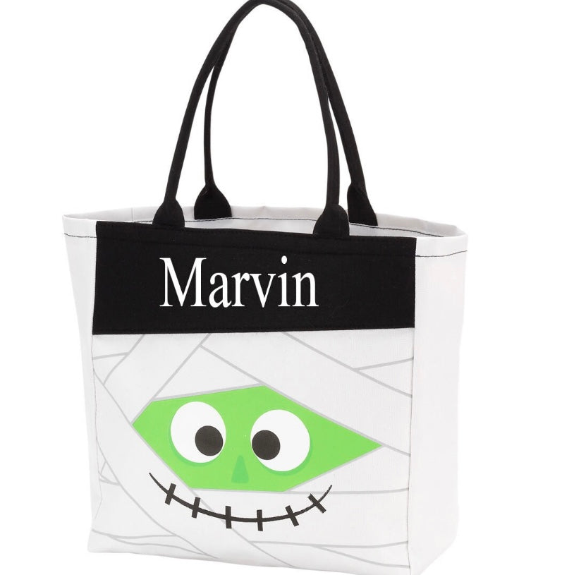 Personalized Halloween Trick or Treat Bags