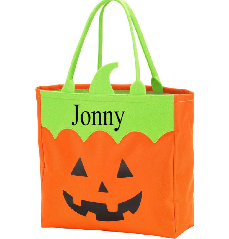 Personalized Halloween Trick or Treat Bags