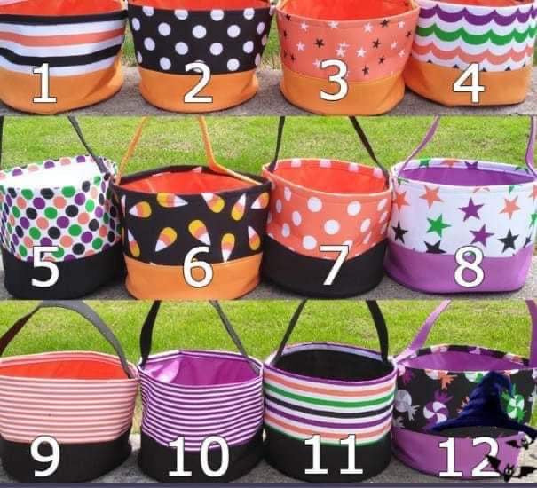 Halloween Candy Buckets