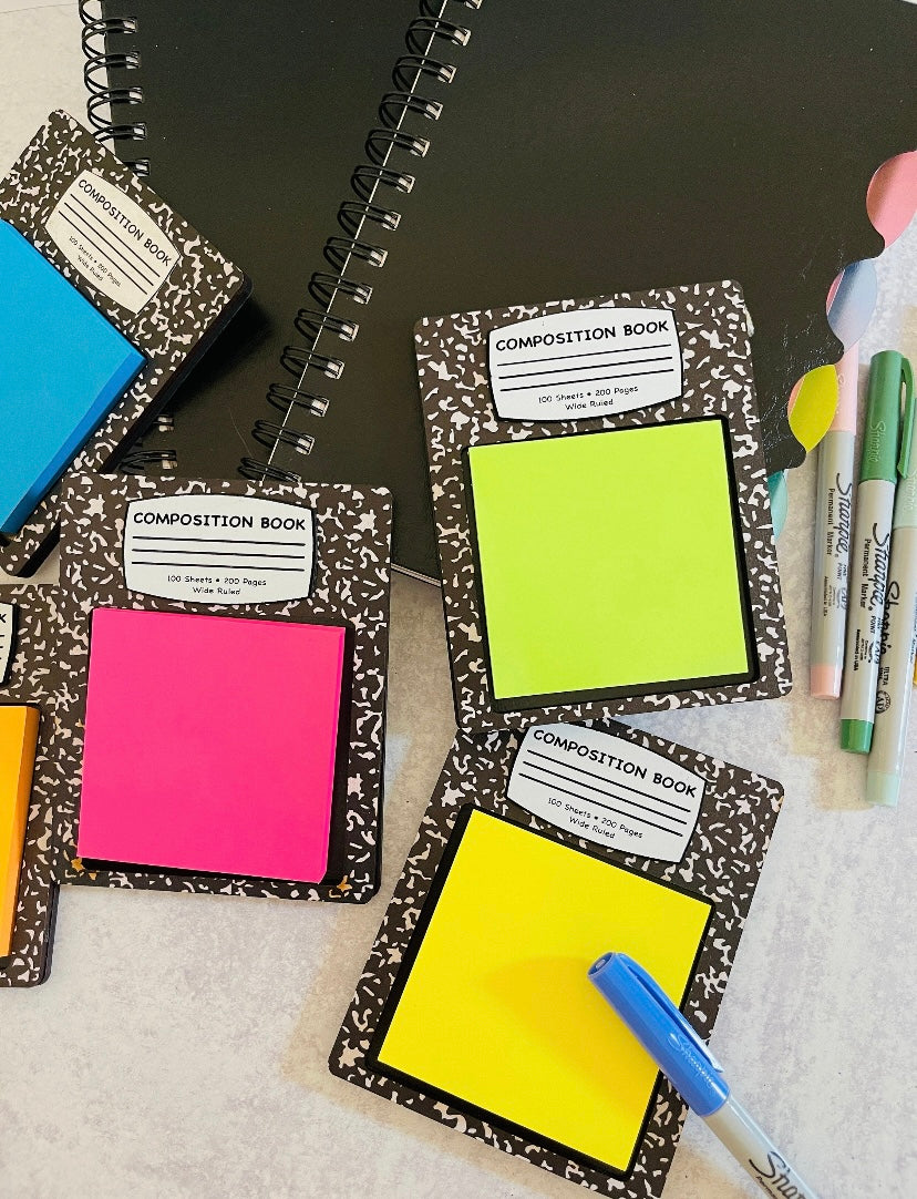 Composition Sticky Note Holder