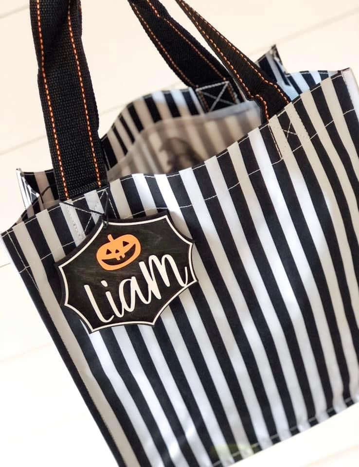 Halloween Bag Tag