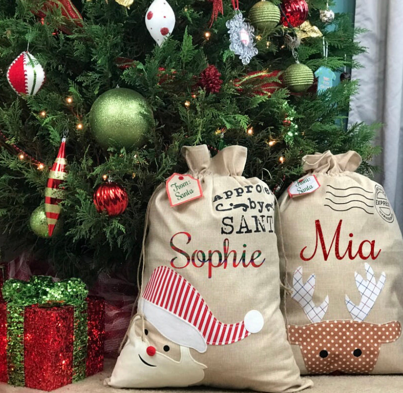 Personalized Santa Sacks