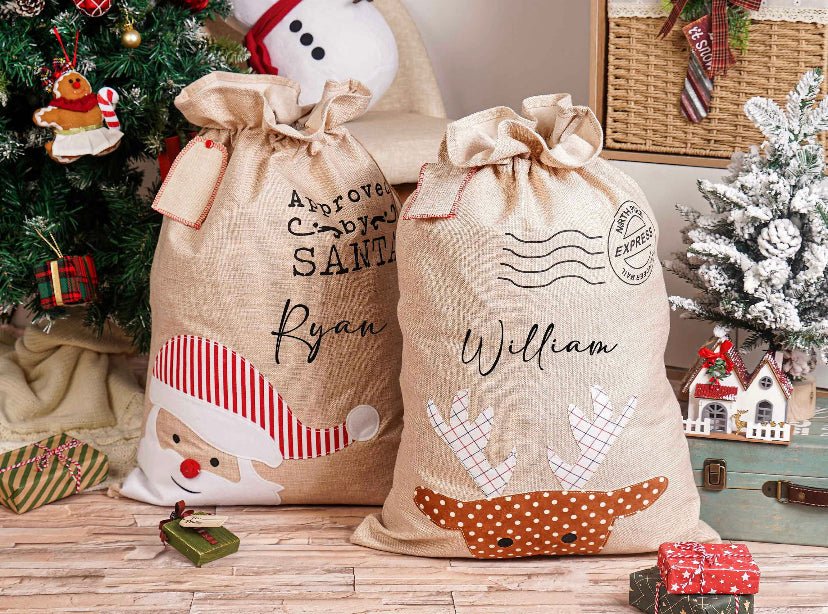 Personalized Santa Sacks