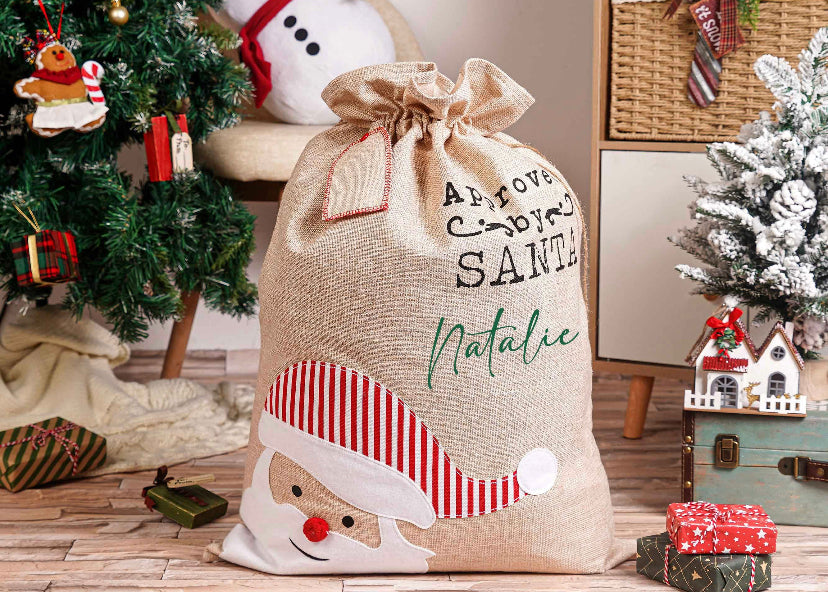 Personalized Santa Sacks