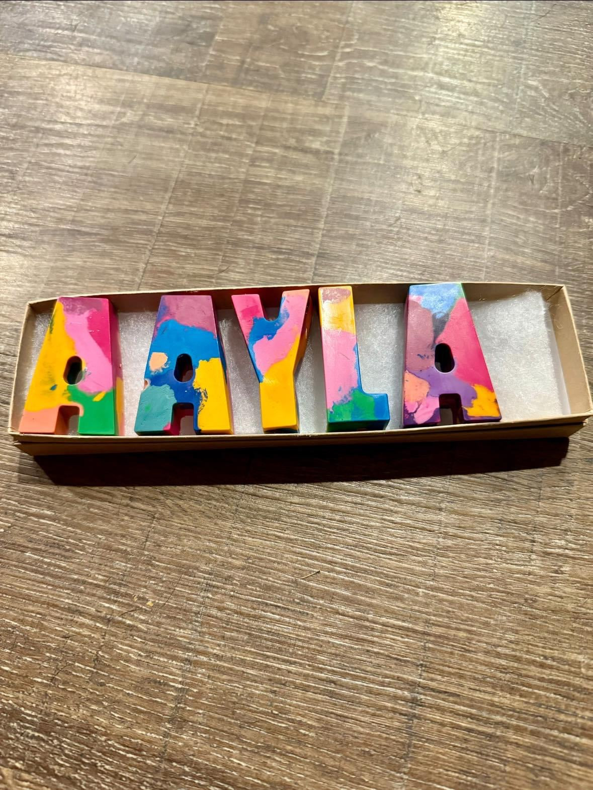 Name Crayons