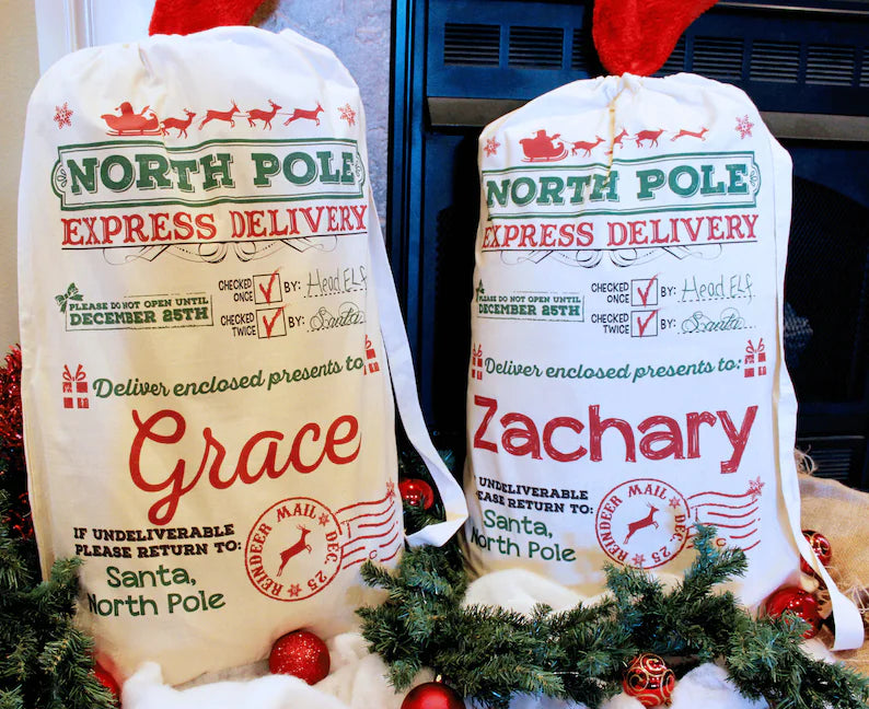 Personalized Santa Sack