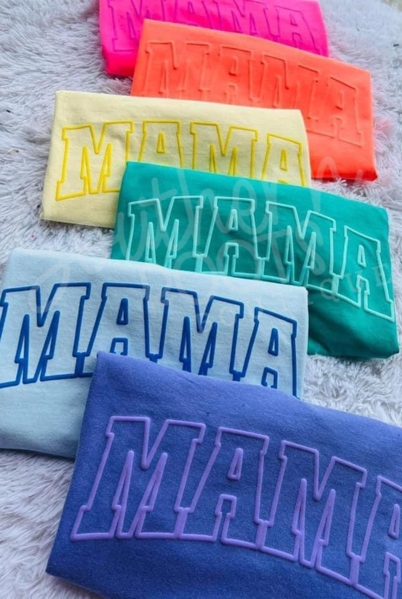 Puff Vinyl MAMA Shirt
