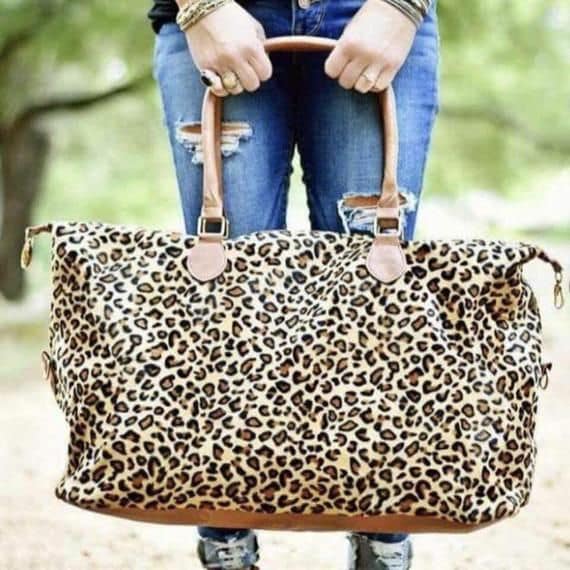 Leopard Weekender Bag