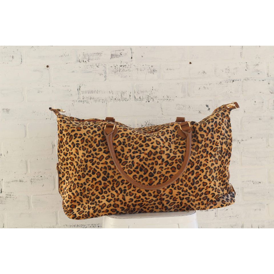Leopard Weekender Bag