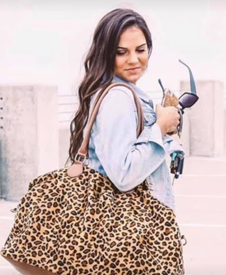 Leopard Weekender Bag
