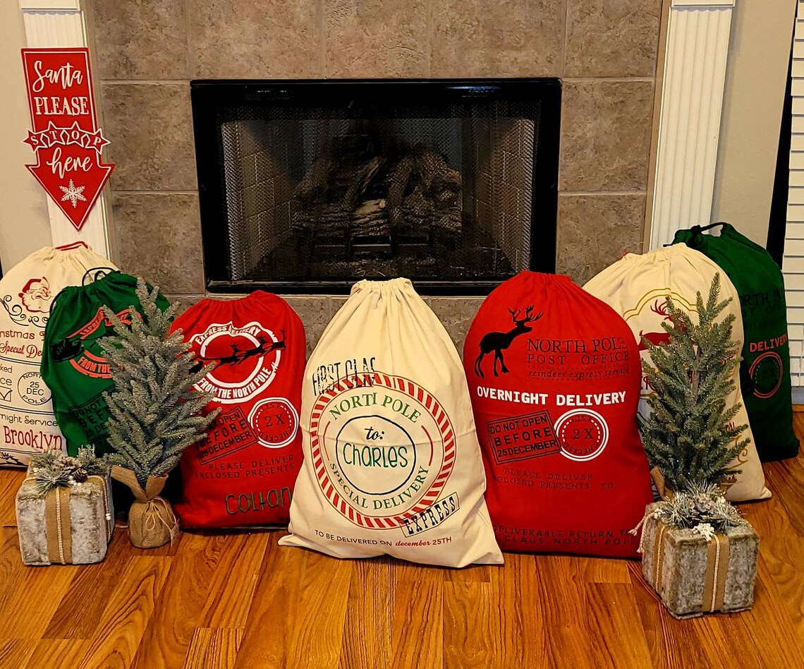 Personalized Santa Sack