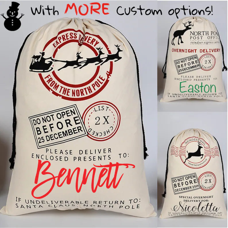 Personalized Santa Sack