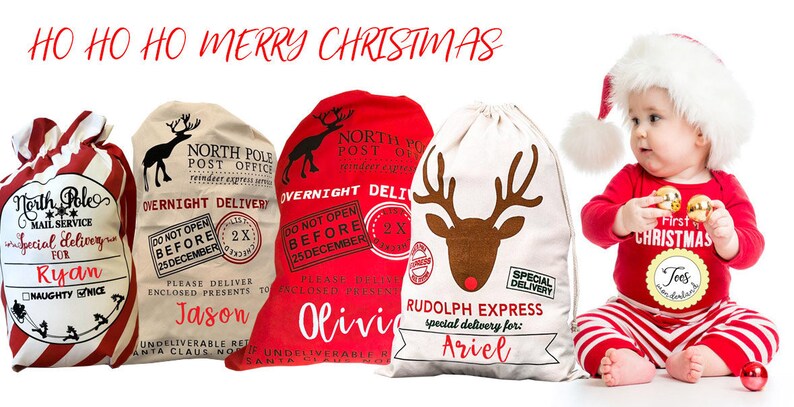 Personalized Santa Sack
