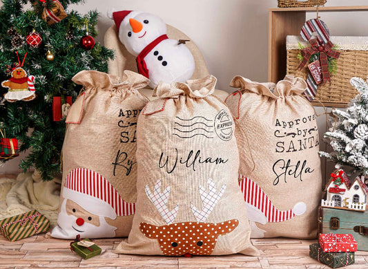 Personalized Santa Sacks