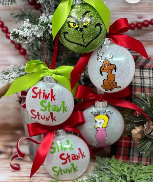 Grinch Ornaments